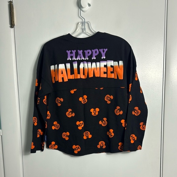 Disney Kids Halloween Pumpkin Spirit Jersey Size XL - Picture 4 of 6